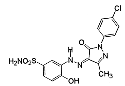 C.I.Acid Orange 87,CAS 12239-02-0,407.83,C16H14ClN5O4S,Neutral Dark Yellow 5GL 