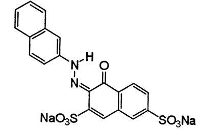 C.I.Acid Red 16,C.I.14920,CAS 5858-66-2,502.43,C20H12N2Na2O7S2,Acid Scarlet PA