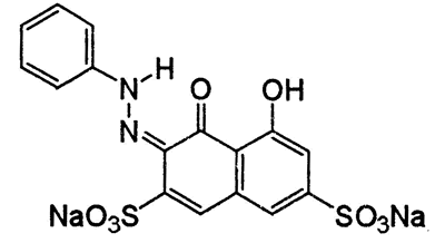 C.I.Acid Red 29,C.I.16570,CAS 4197-07-3,468.37,C16H10N2Na2O8S2