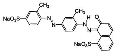 C.I.Acid Red 71,C.I.27165,CAS 6226-76-2,584.53,C24H18N4Na2O7S2,Croceine Scarlet 7B