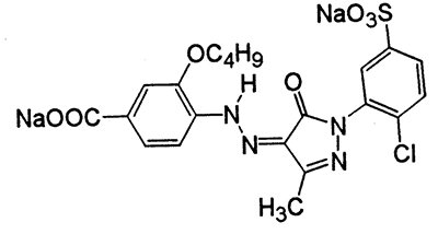 C.I.Acid Yellow 131,CAS 58856-86-3,552.90,C21H19ClN4Na2O7S