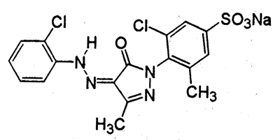 C.I.Acid Yellow 41 ,C.I.19025,CAS 6359-55-3,463.27,C17H13Cl2N4NaO4S