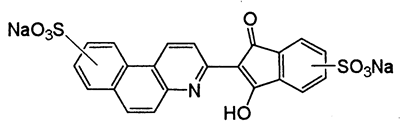 C.I.Acid Yellow 5,C.I.47035,CAS 1324-04-5,527.44,C22H11NNa2O8S2,Basacid Yellow