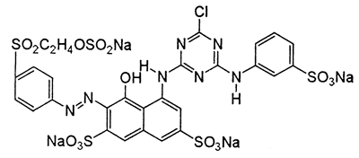 C.I.Reactive Red 198,C.I.18221,CAS 145017-98-7,984.21,C27H18ClN7Na4O16S5,Reactive Red M-RBE,Reactive Red RB