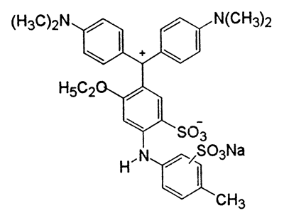 C.I.Acid Violet 15,C.I.43525,CAS 1324-50-1,659.75,C32H34N3NaO7S2,Acid Violet 6BN