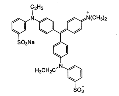 C.I.Acid Violet 25,C.I.42745,CAS 5905-34-0,705.82,C37H36N3NaO6S2,Acid Violet 7B