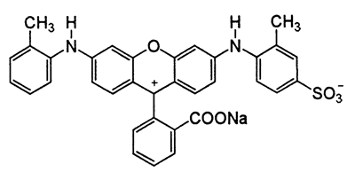 C.I.Acid Violet 9,C.I.45190,CAS 6252-76-2,612.63,C34H25N2NaO6S,Acid Violet ER
