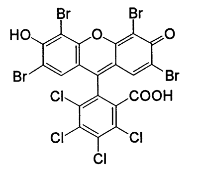 C.I.Solvent Red 48,C.I.45410:1,CAS 13473-26-2,785.67,C20H4Br4Cl4O5,Red 27 Aluminum Lake,Phloxine Acid,Phloxine FA