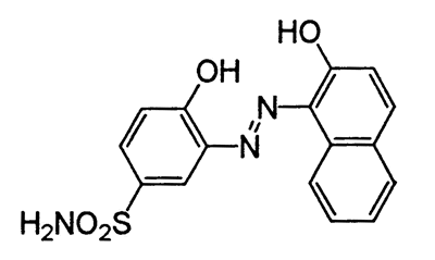 C.I.Acid Red 182,C.I.156571,CAS 61901-42-6,343.36,C16H13N3O4S,Akacid Bordeaux R,Burcolan Red B